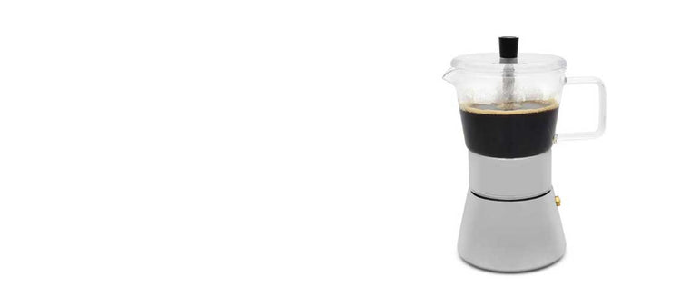 Zetmethode: espressopotje / moka