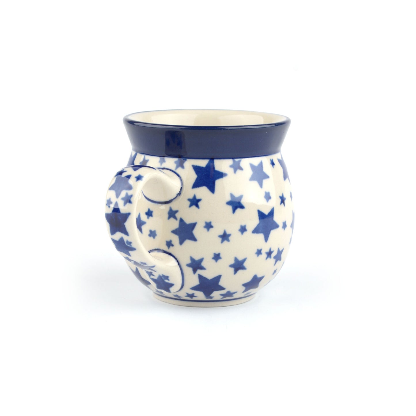 Boeren mok 240 ml - White Stars