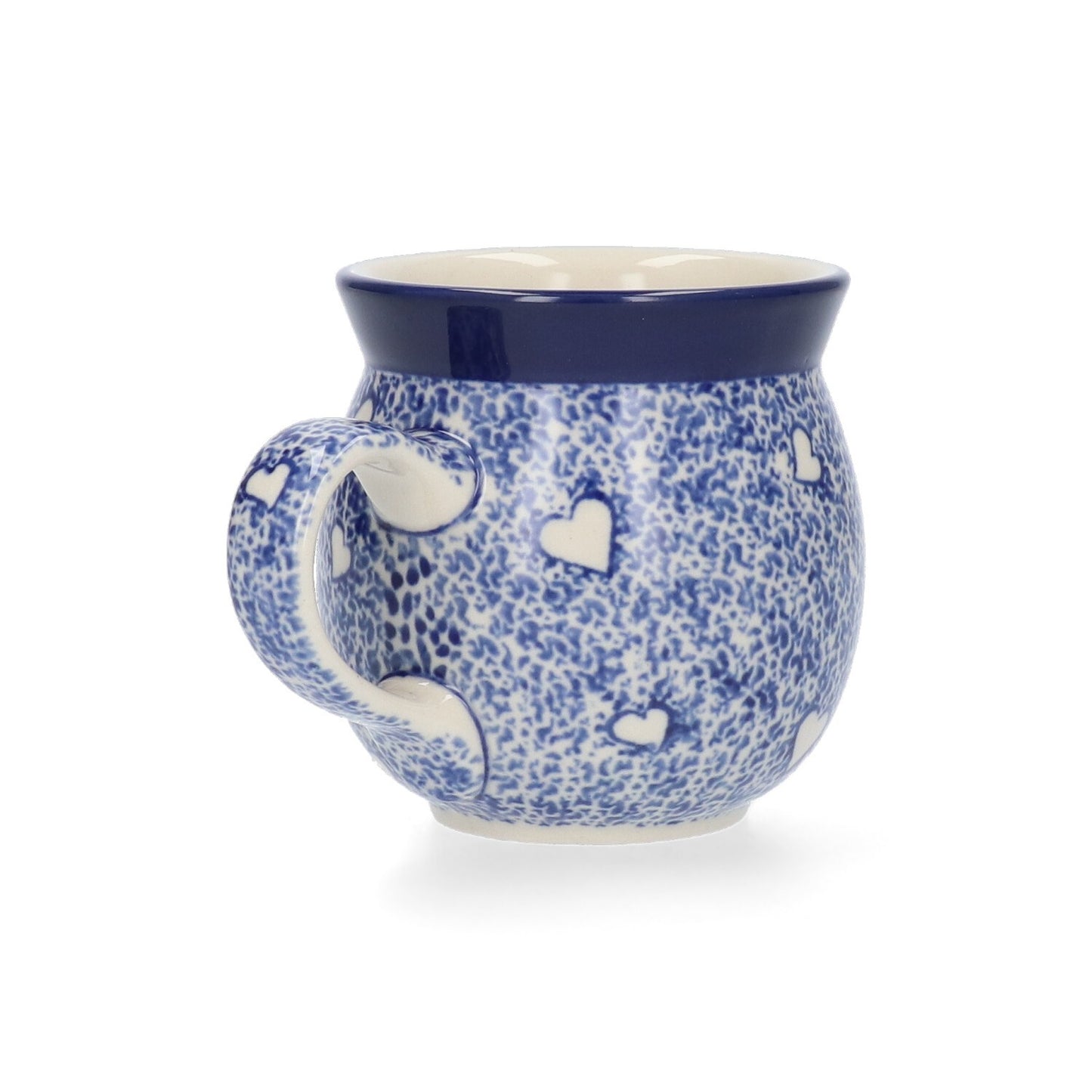 Boeren Mok 240 ml - White Hearts