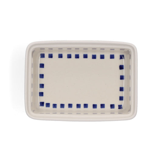 Botervloot Rechthoekig - Blue Diamond