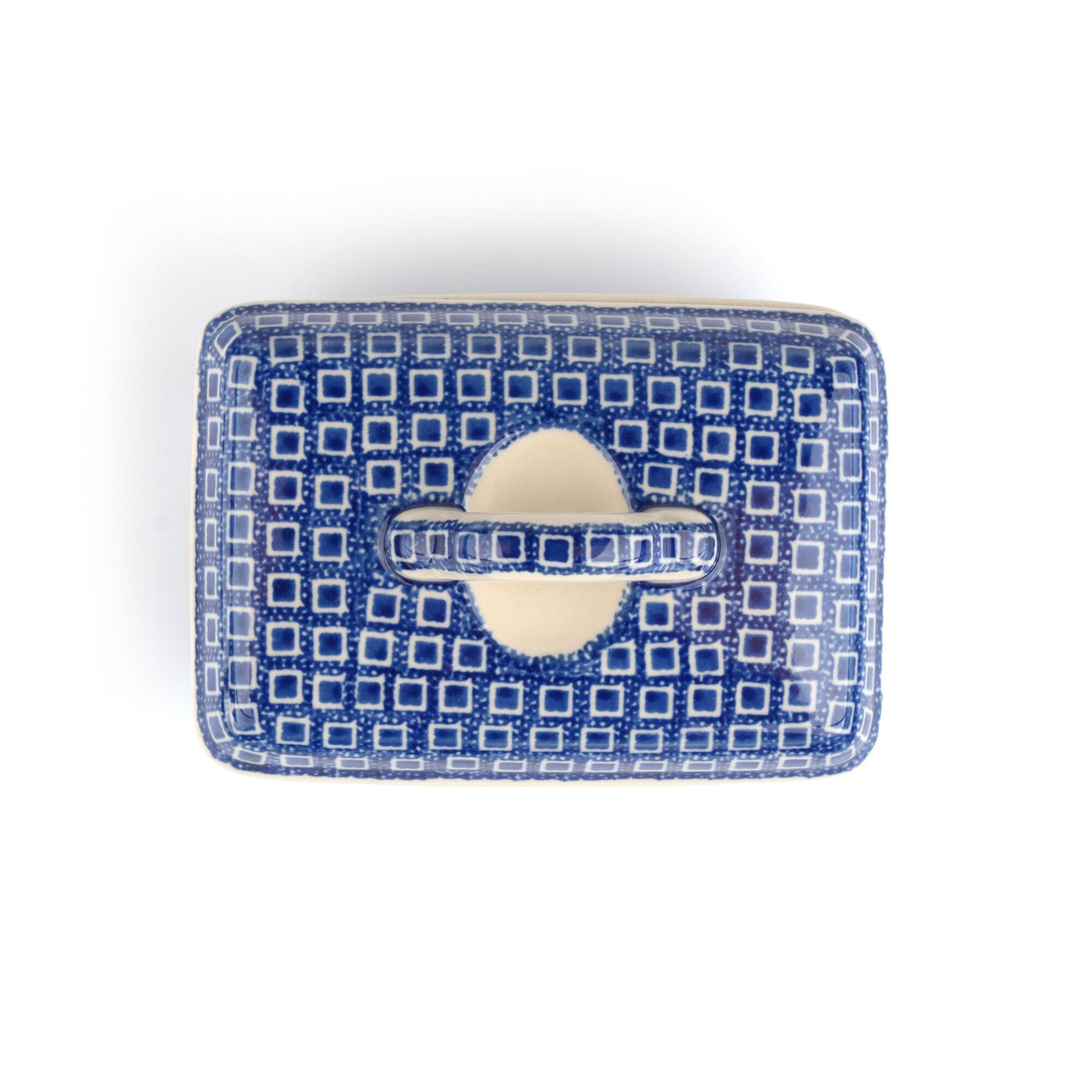 Botervloot Rechthoekig - Blue Diamond