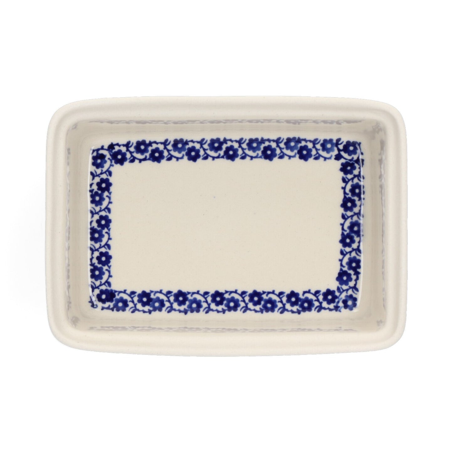 Butter Dish Rectangular - Midnight Blue