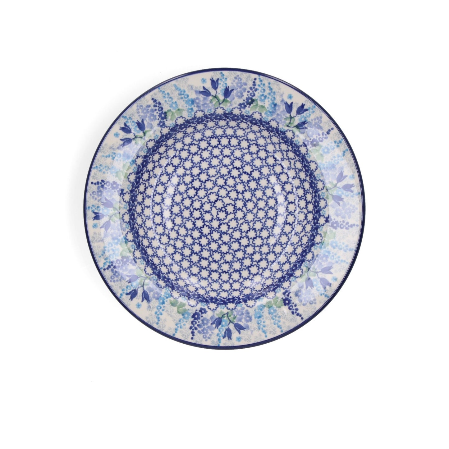 Diep bord Ø 23,5 cm - Blue Garden