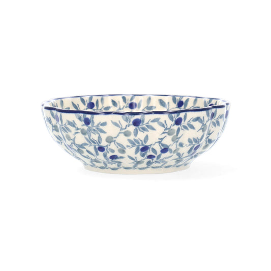 Gewelfde Kom 220 ml - Blue Olive