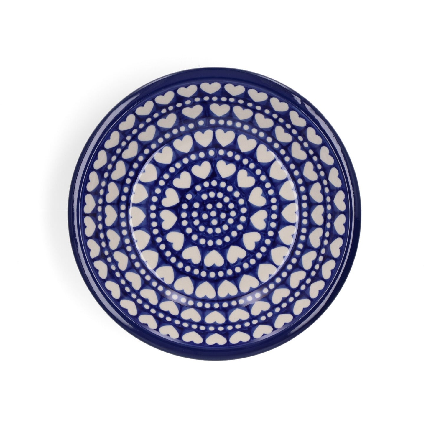 Bord Diep Ø: 21 cm - Blue Valentine