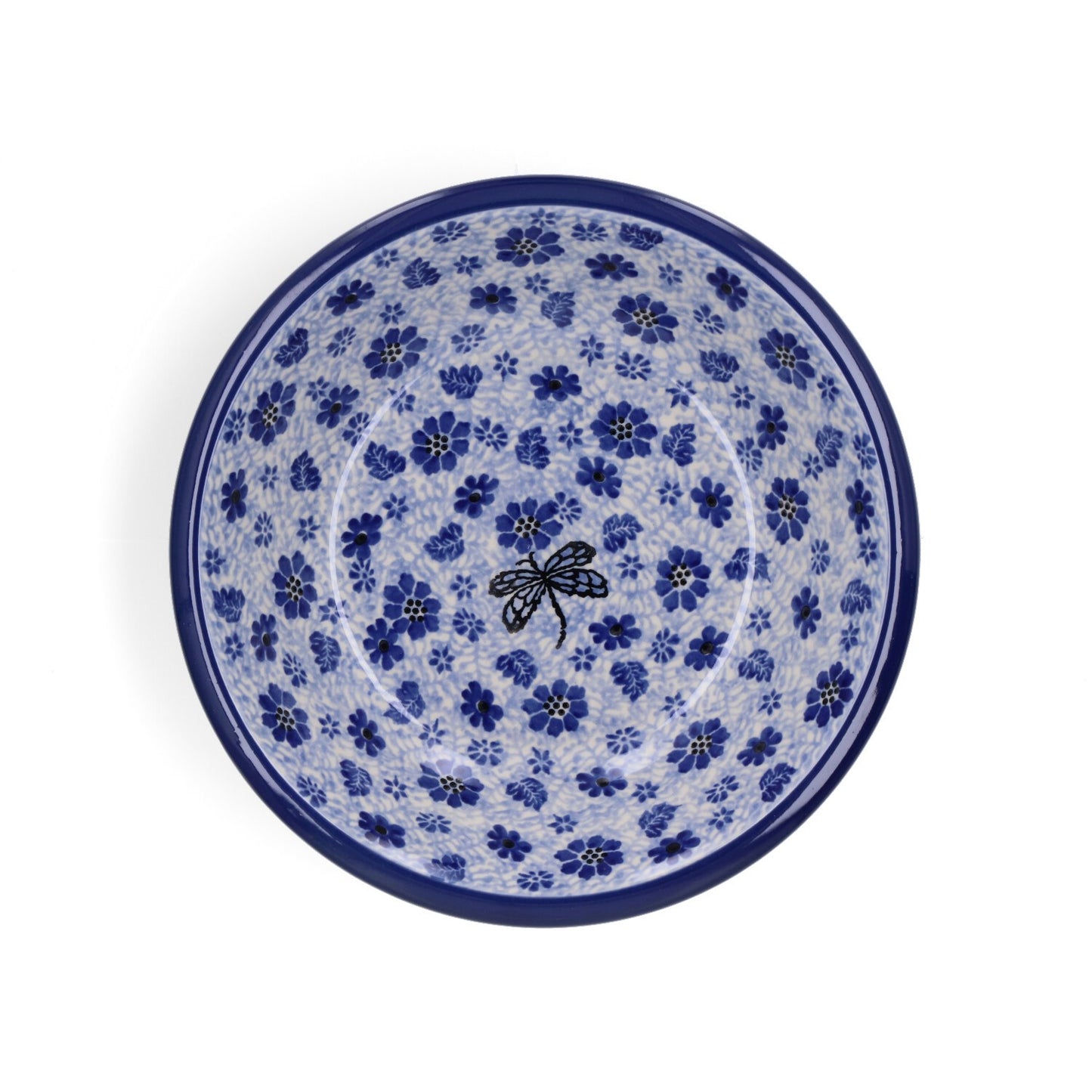 Plate Deep Ø: 21 cm - Dragonfly