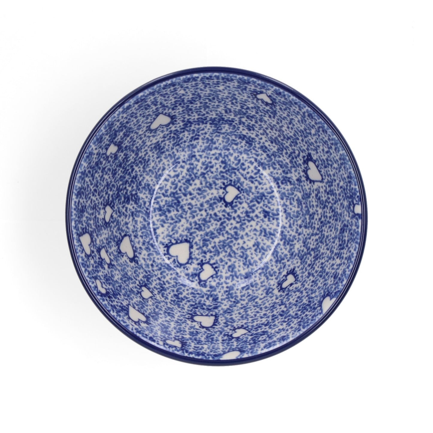 Kom 450 ml - White Hearts