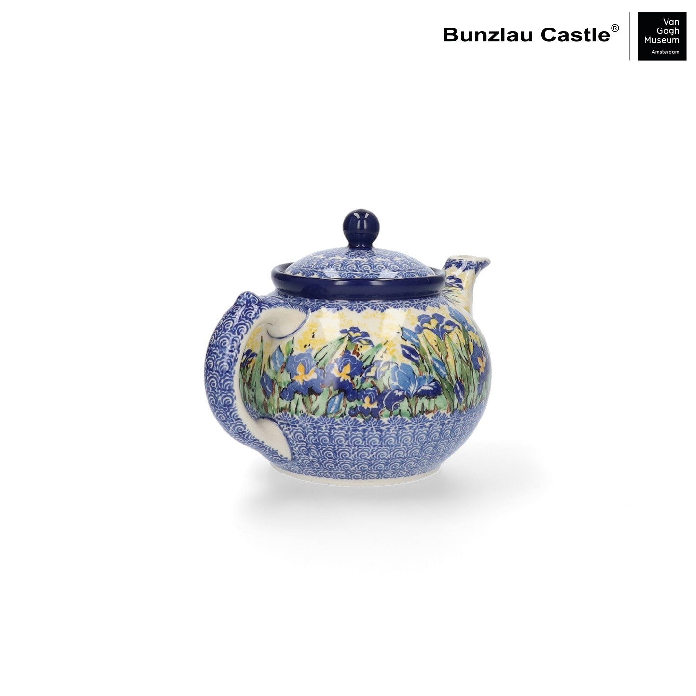 Theepot 1300 ml - VGM Irises UNIKAT