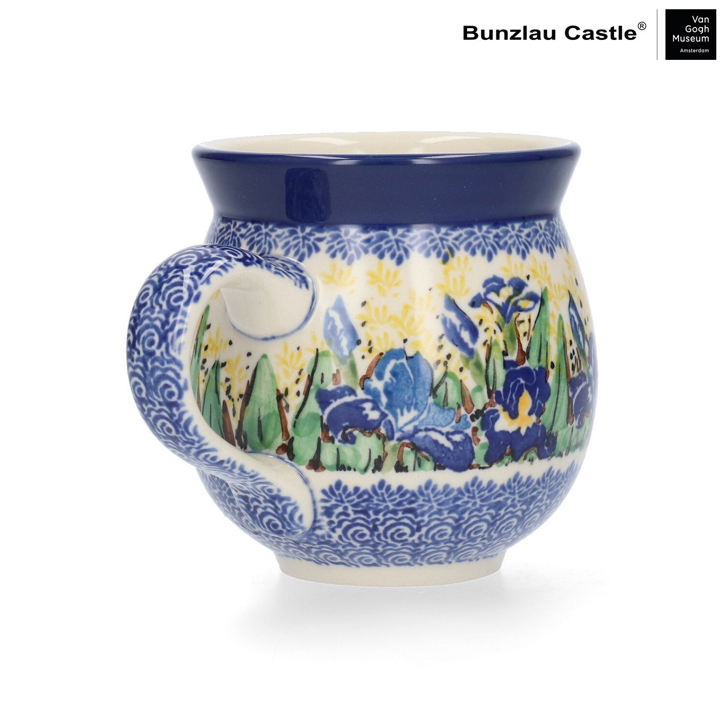 Boeren Mok 370 ml - VGM Irises UNIKAT