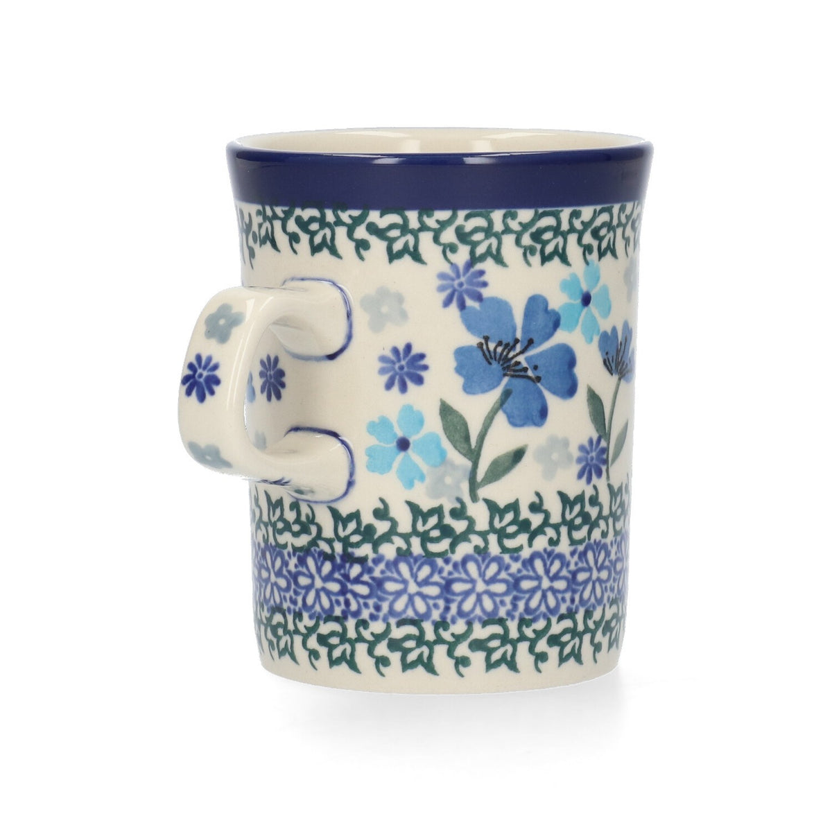 Rechte Mok Groot - Blossom Blue