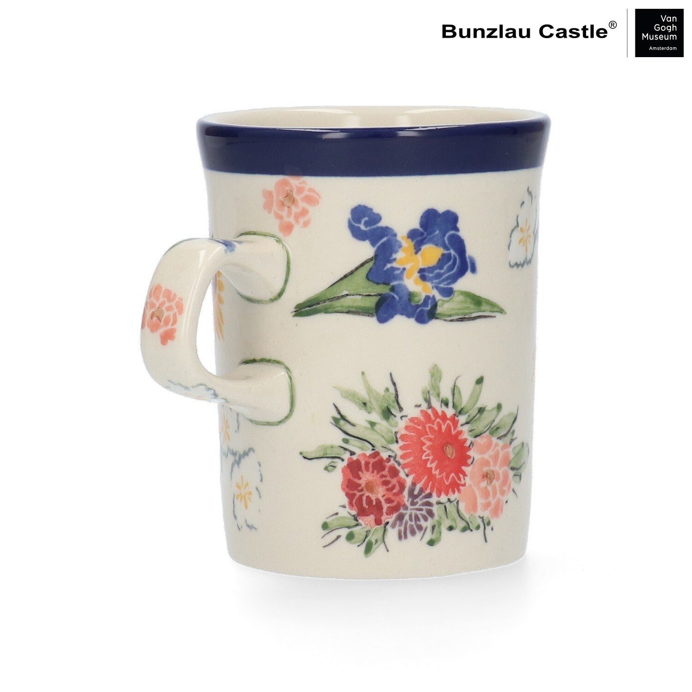 Rechte Mok 250 ml - VGM Vincent's Flowers UNIKAT