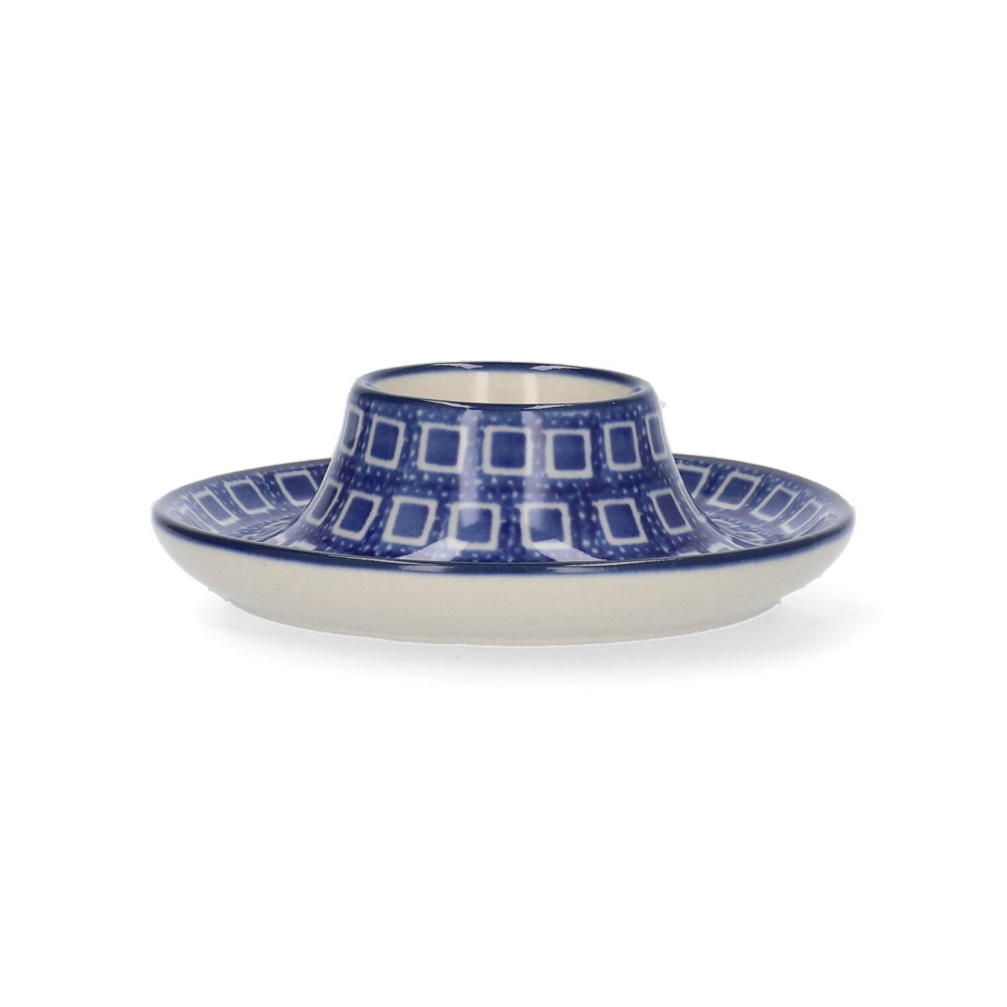 Eierdopje Plat - Blue Diamond