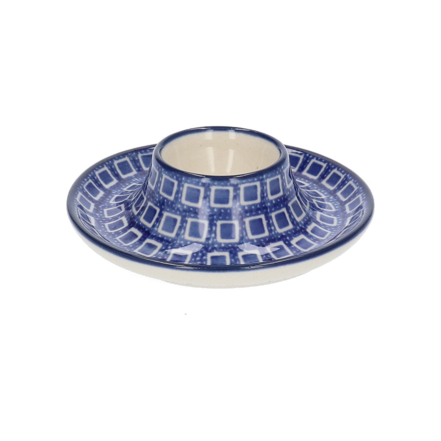 Eierdopje Plat - Blue Diamond