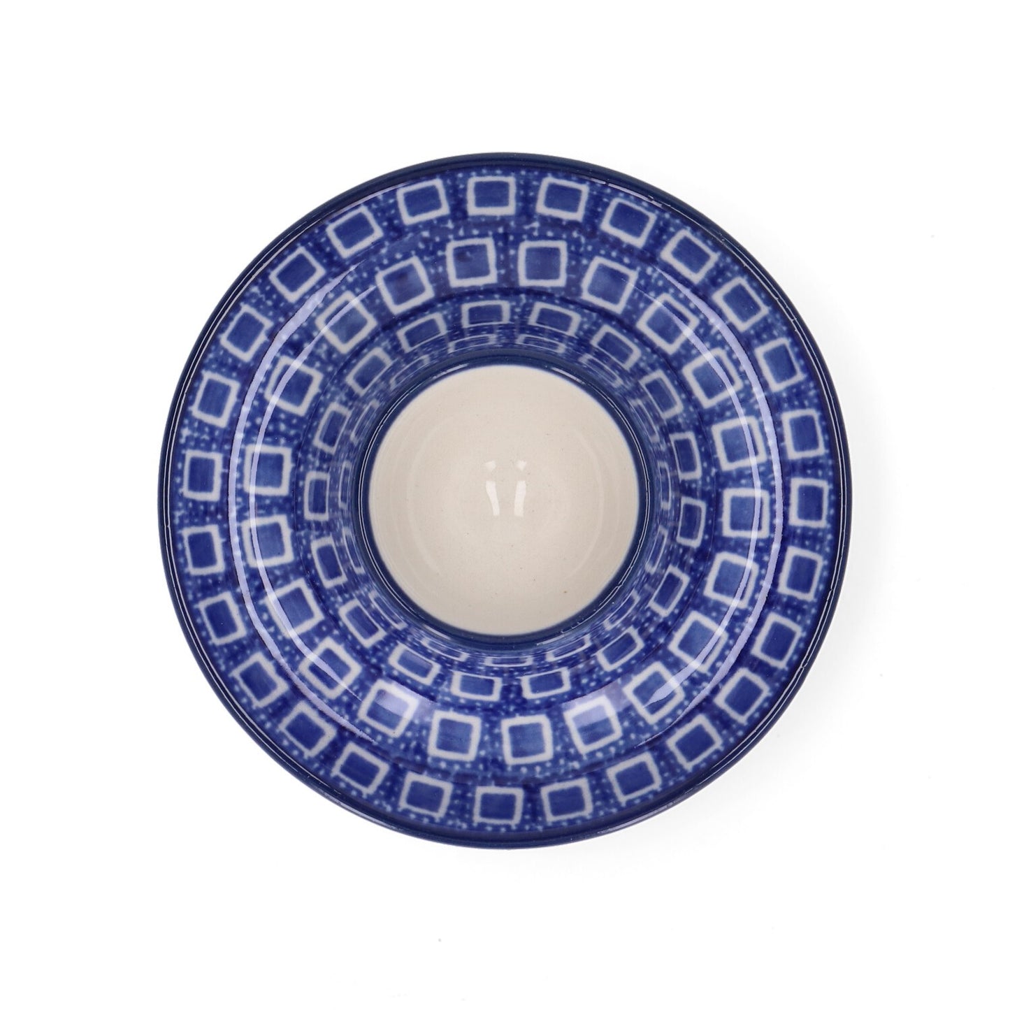 Eierdopje Plat - Blue Diamond