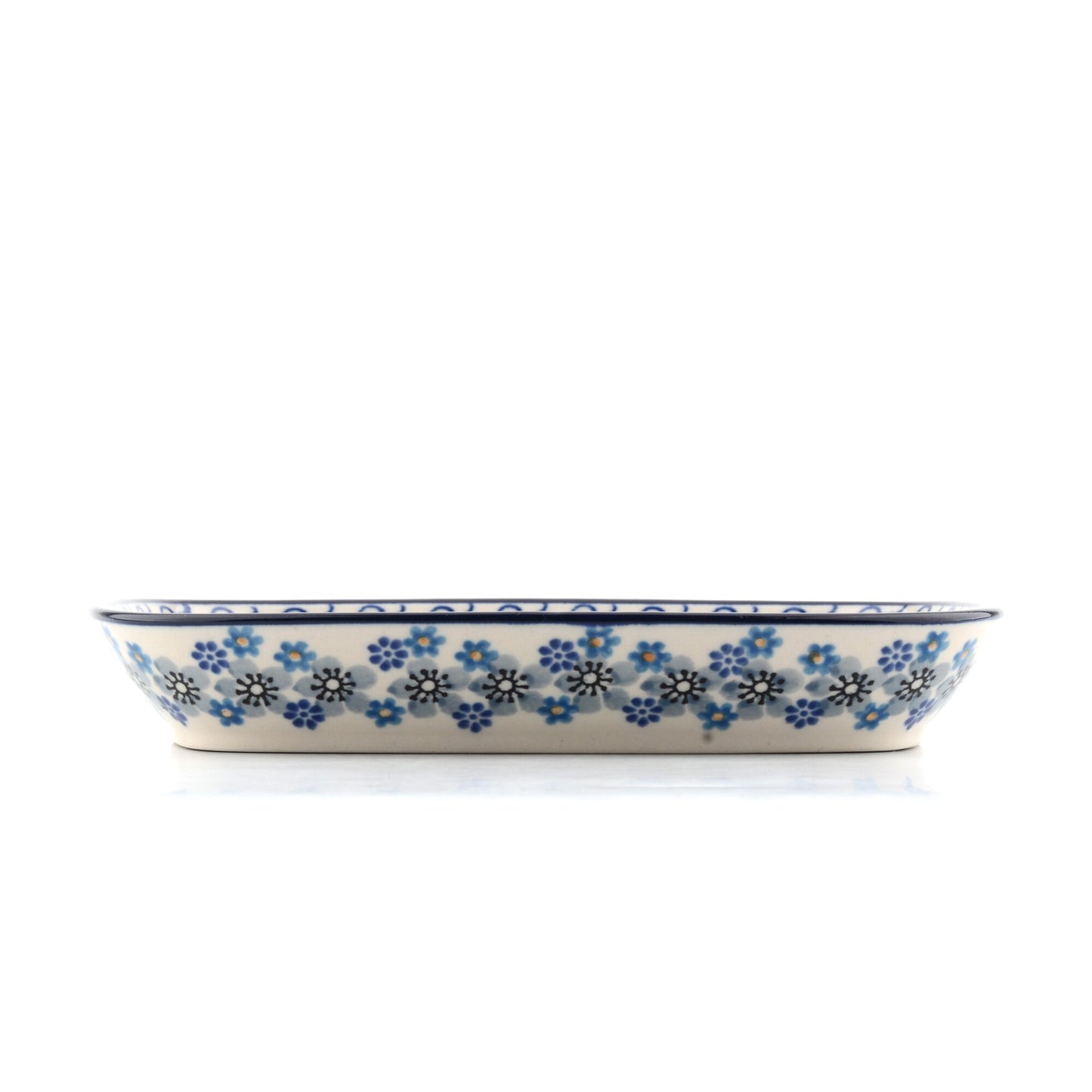 Dish Rectangle - Winter Garden