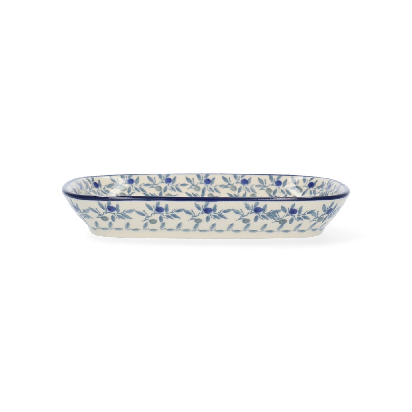 Dish Rectangle - Blue Olive