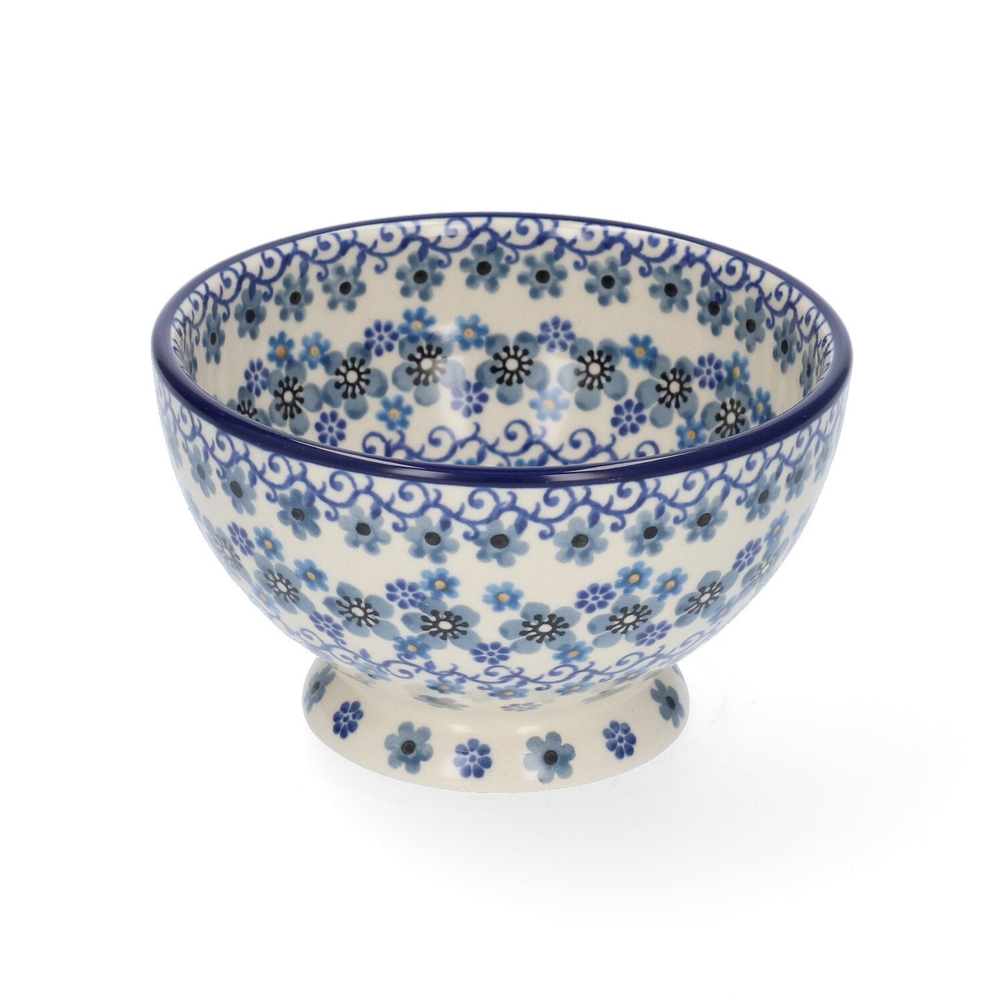 Bowl on foot 630 ml - Winter Garden