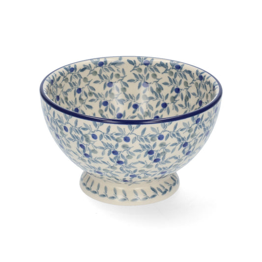 Kom op voet 630 ml - Blue Olive