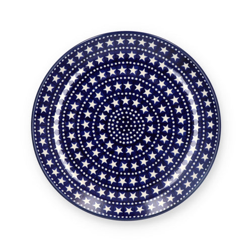 Dinerbord Ø: 25,5 cm - Blue Stars