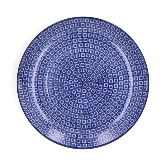 Dinerbord Ø: 25,5 cm - Blue Diamond
