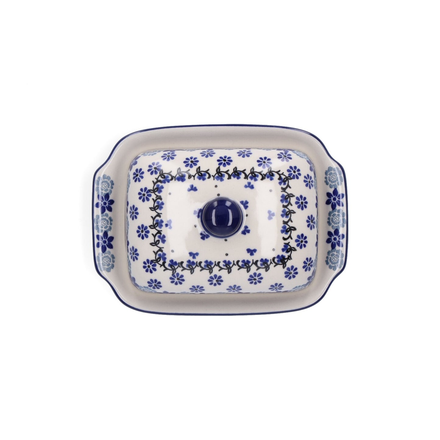 Botervloot met bord - Belle Fleur