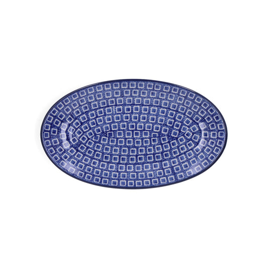Ovale Schotel - Blue Diamond