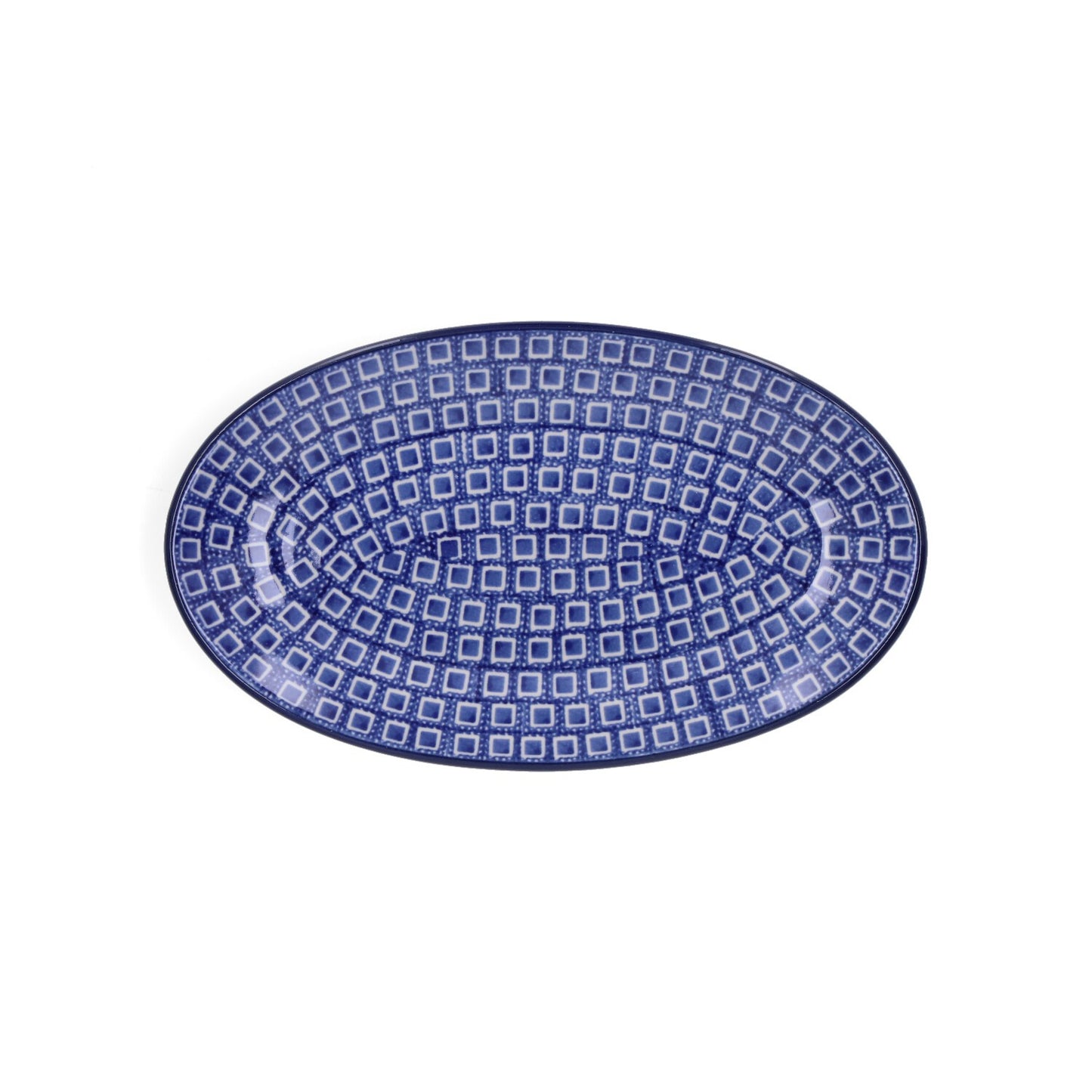 Ovale Schotel - Blue Diamond