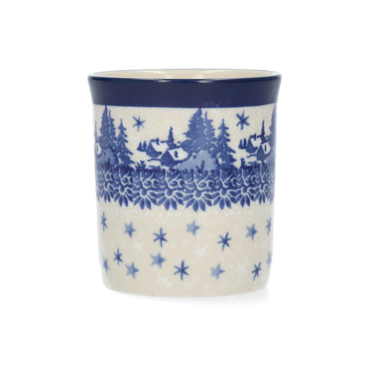 Rechte mok 160 ml - Christmas Landscape