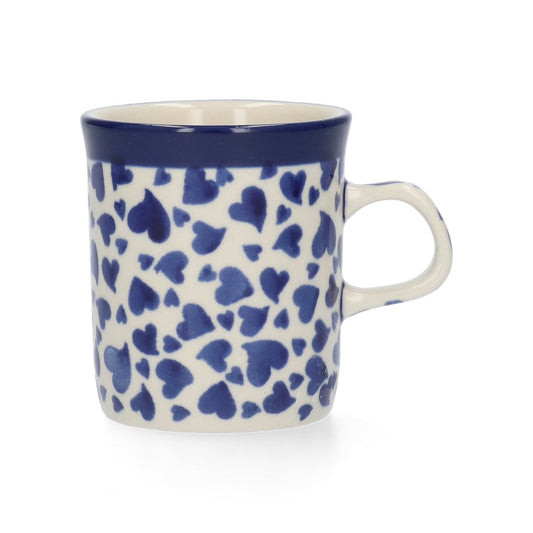 Rechte Mok 160 ml - Dancing Hearts