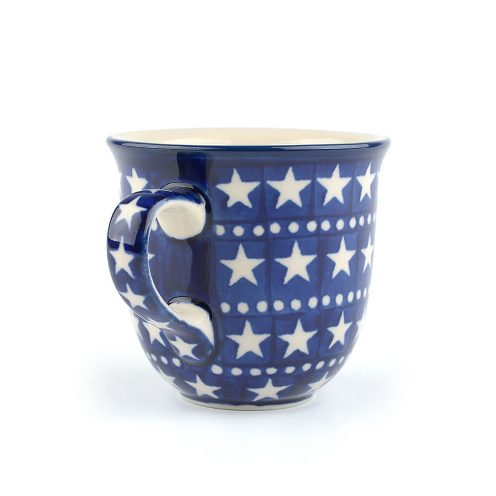 Tulp mok 200 ml - Blue Stars