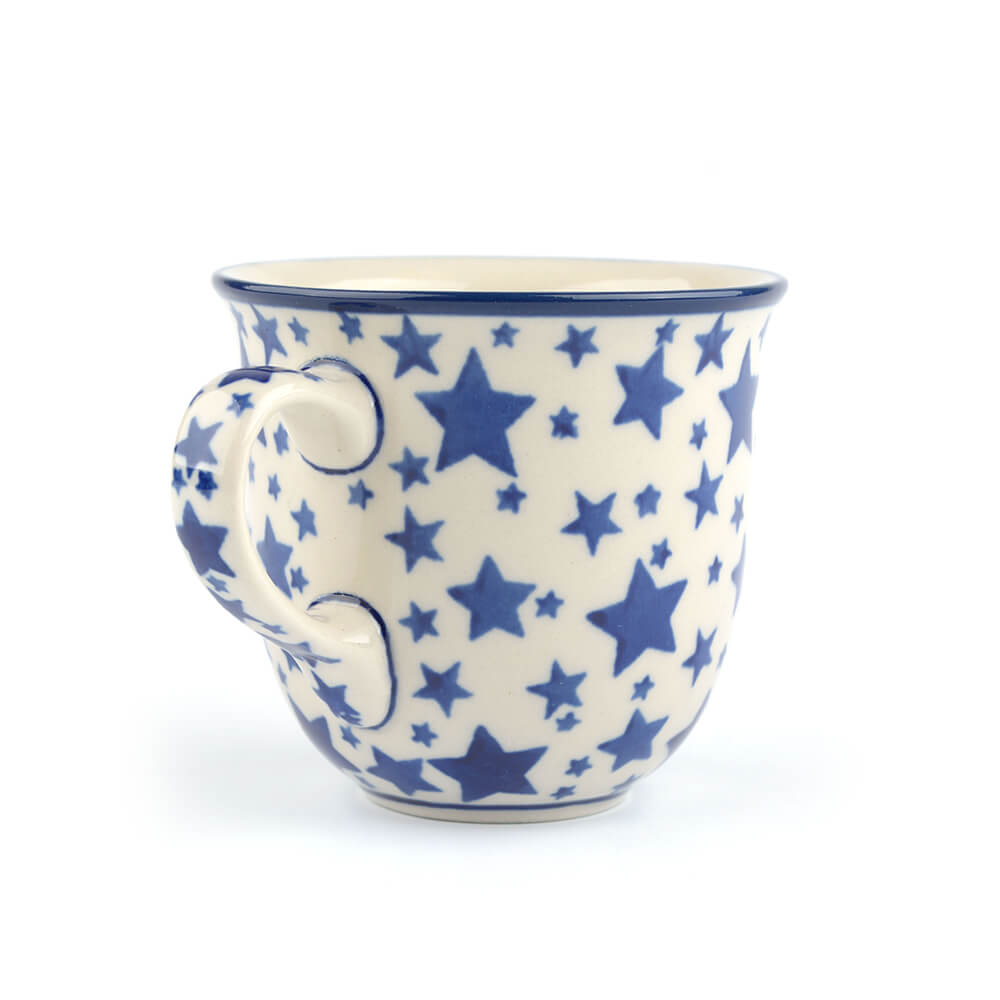 Tulp mok 200 ml - White Stars