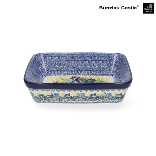 Ovenschaal Rechthoekig 1880 ml - VGM Irises UNIKAT