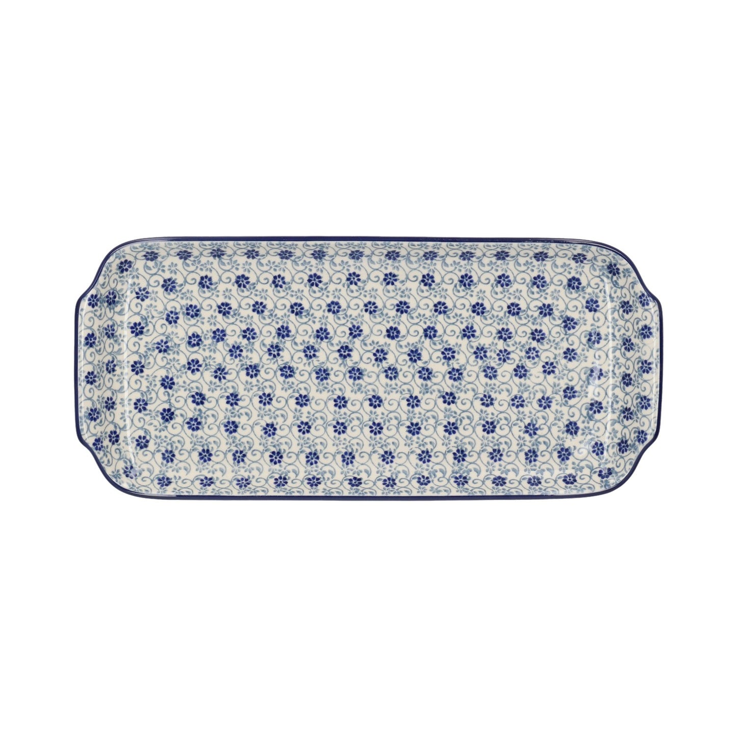 Cake dish oblong - Flower Fountain