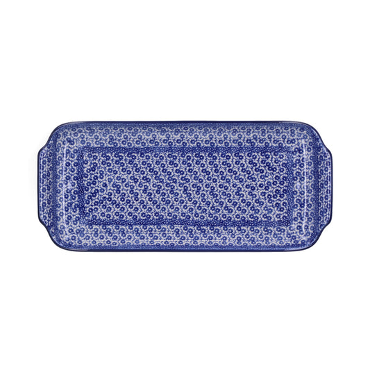 Cakeschaal langwerpig - Midnight Blue