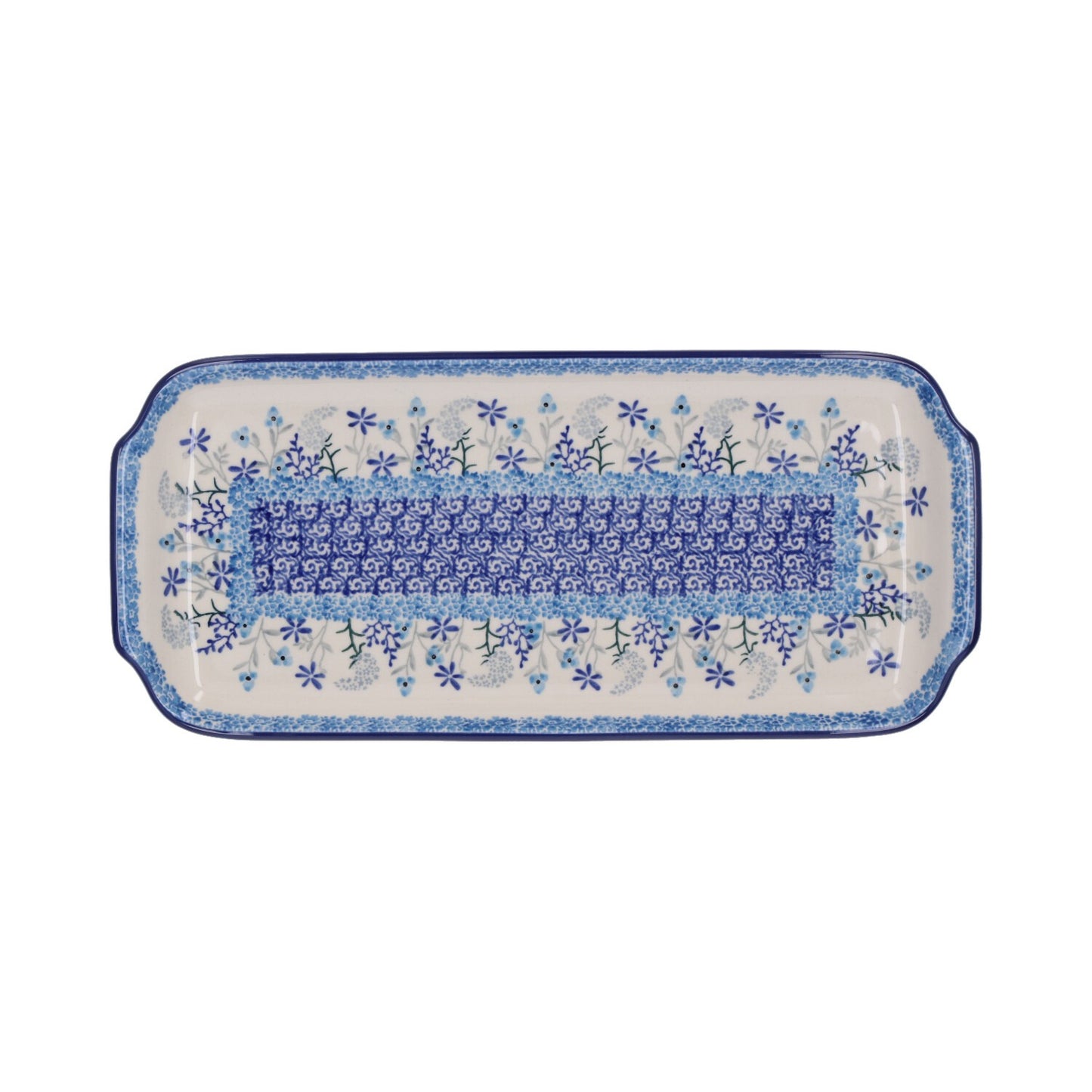 Cakeschaal Langwerpig - Festive