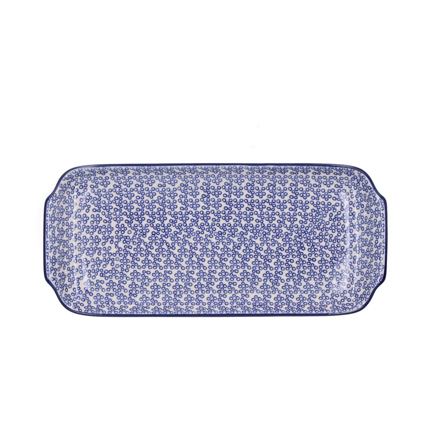 Cakeschaal langwerpig - Bubbles