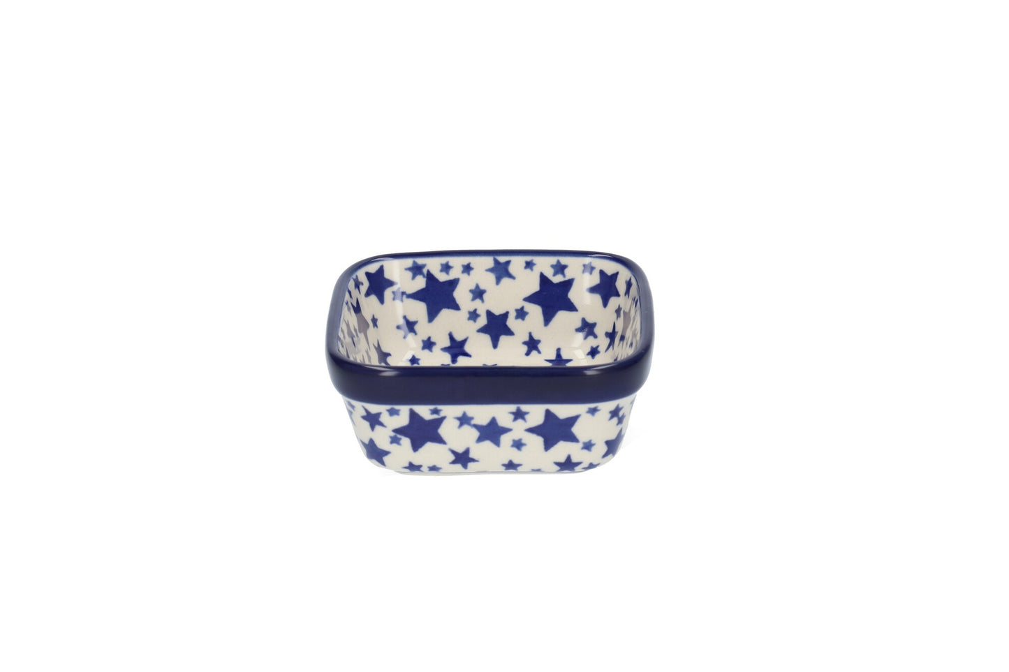 Vierkante kom 170 ml - White Stars