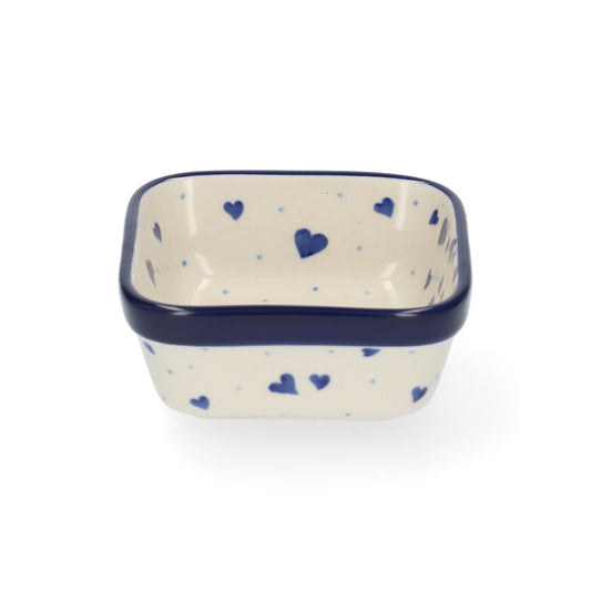 Vierkante Kom 170 ml - Hearts