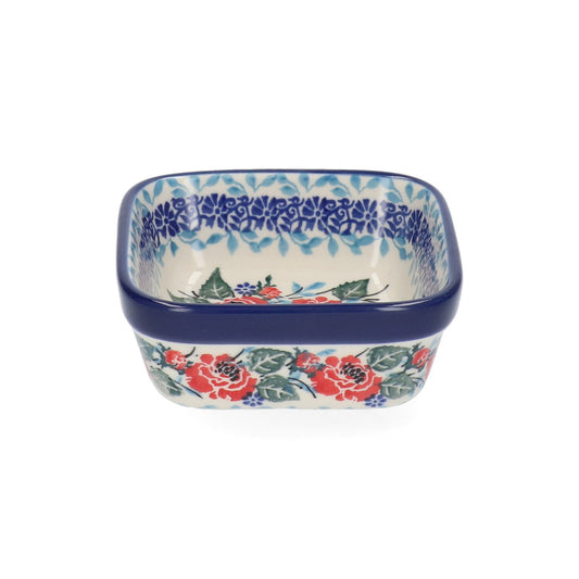 Vierkante Kom 170 ml - English Rose