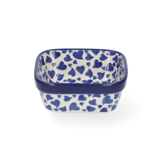 Vierkante Kom 170 ml - Dancing Hearts