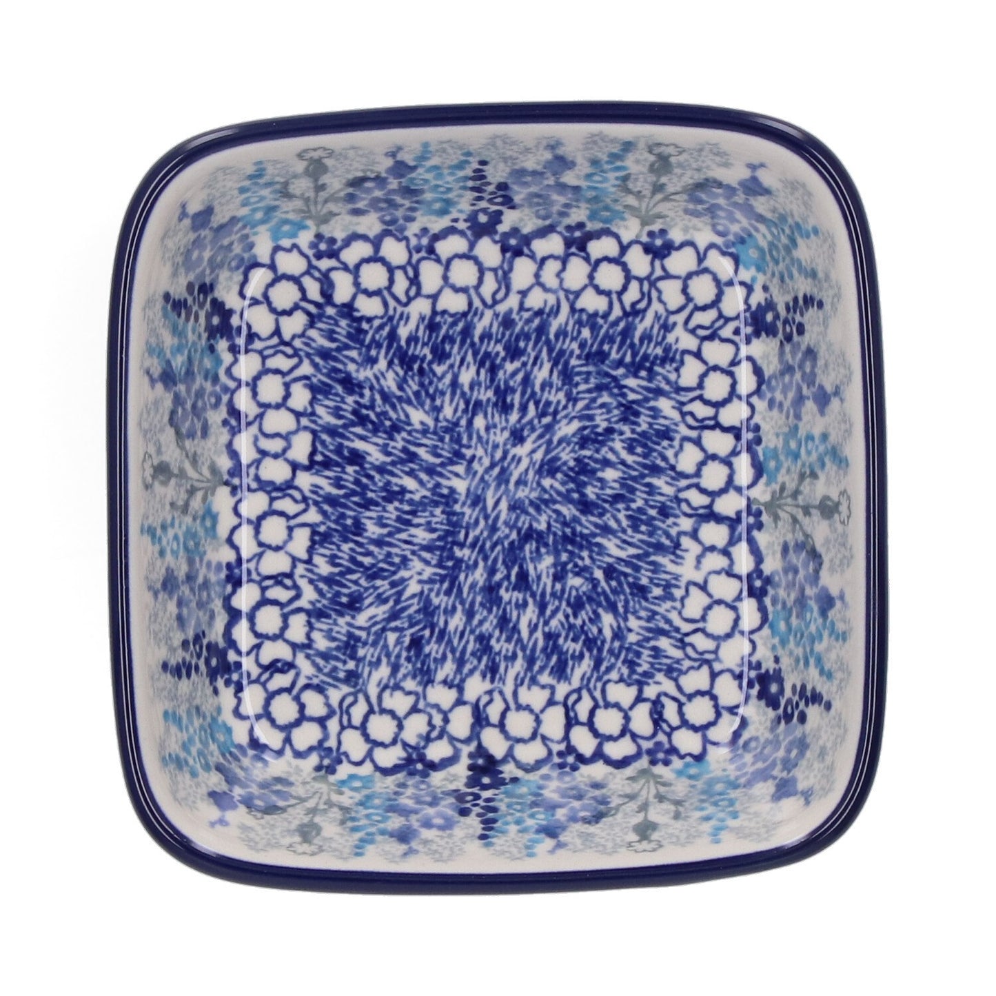 Vierkante Kom 350 ml - Delphinium