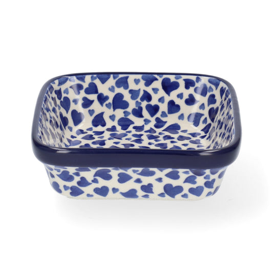 Vierkante Kom 350 ml - Dancing Hearts