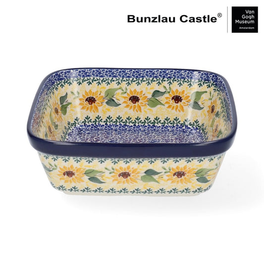 Ovenschaal Vierkant 1550 ml - Van Gogh Museum - Sunflowers