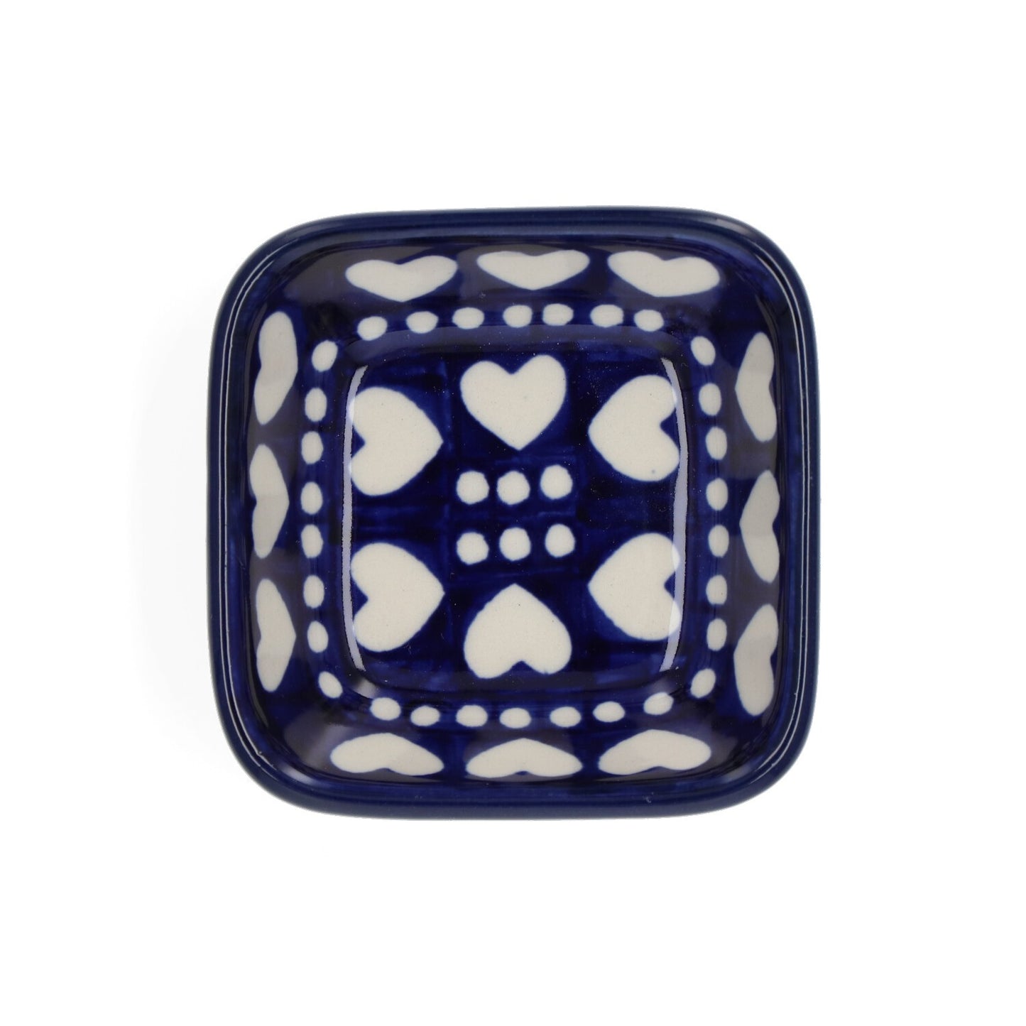 Square bowl 70 ml - Blue Valentine