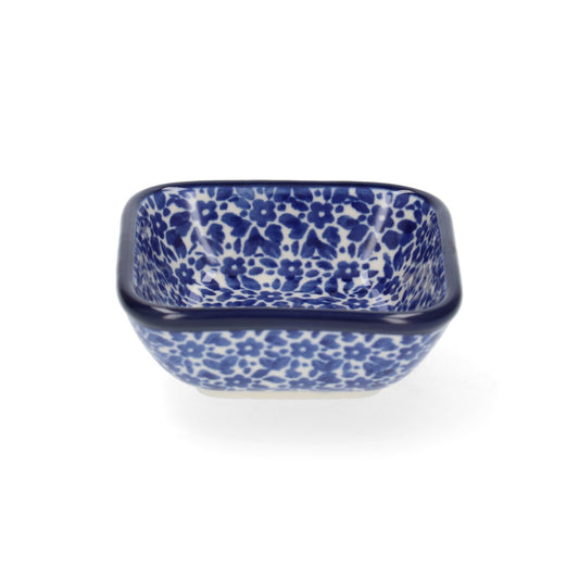 Vierkante kom 70 ml - Indigo