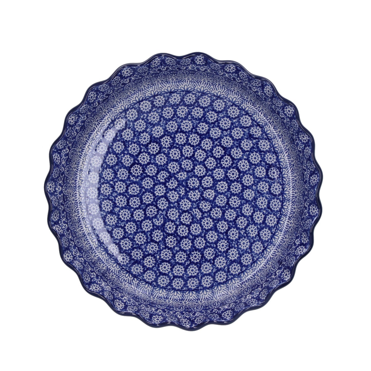 Pie Dish Wide Edge 1610 ml - Lace