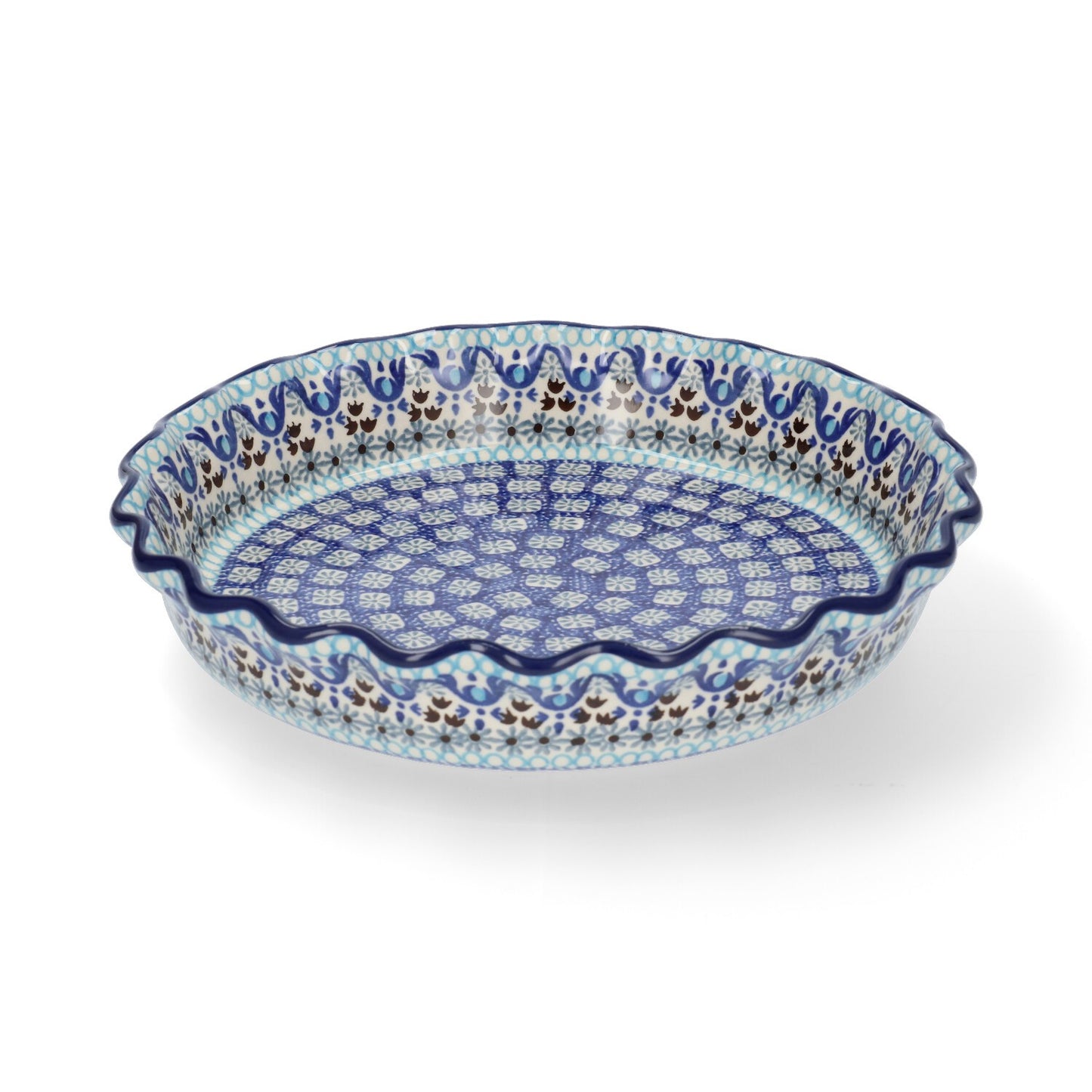 Pie Dish Wide Edge 1610 ml - Marrakesh