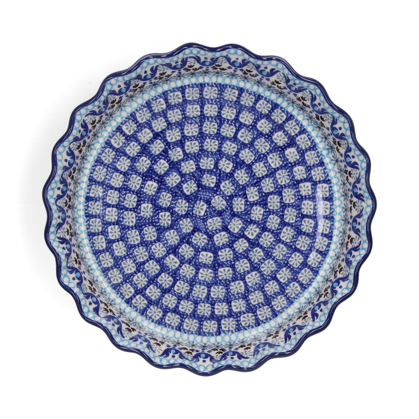 Pie Dish Wide Edge 1610 ml - Marrakesh