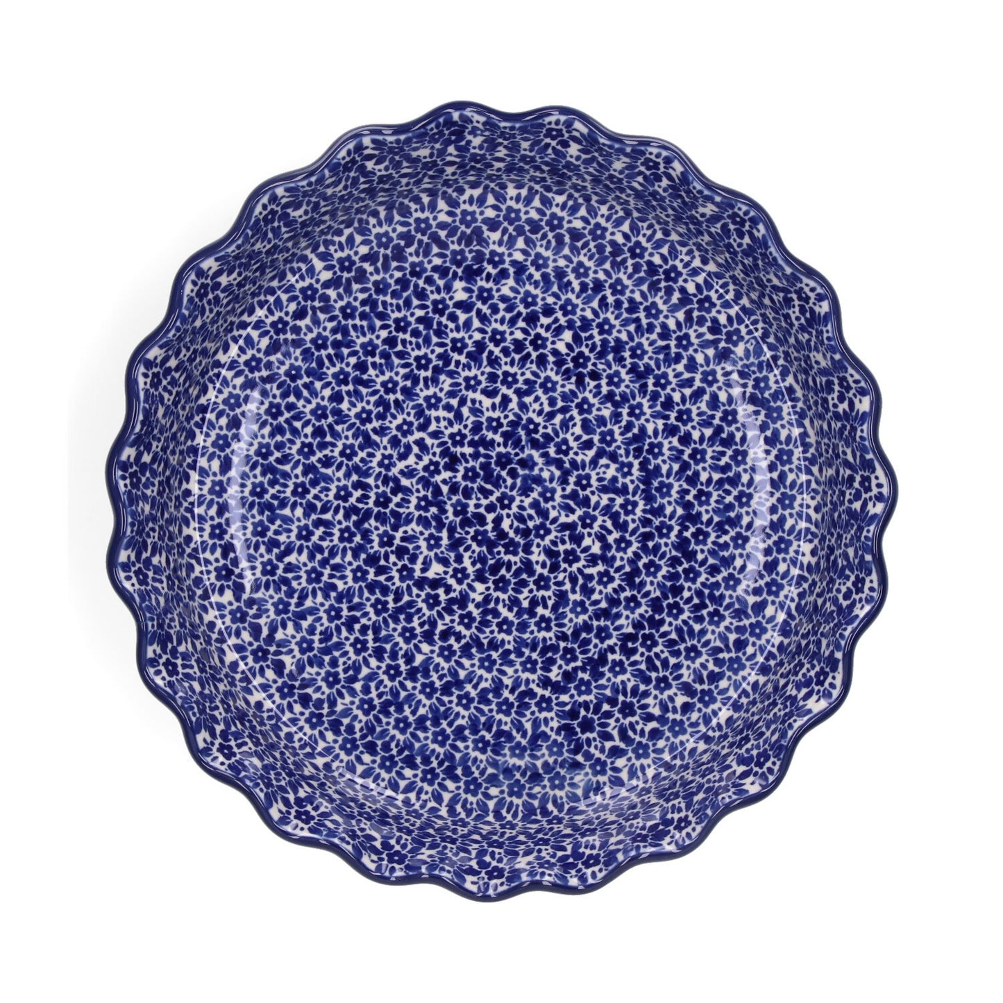 Pie Dish Wide Edge 1610 ml - Indigo