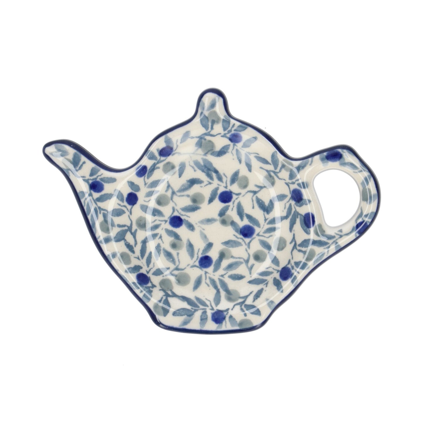 Theetip Theepot - Blue Olive
